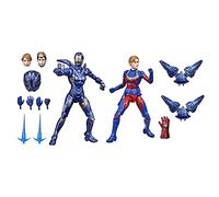 Hasbro Disney Marvel Legends Infinity Capitan Marvel Figura con armatura di salvataggio 15 cm