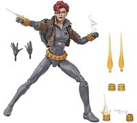 Marvel Hasbro Legends Series - Action figure giocattolo da collezione Vedova Nera, 15 cm, design premium, accessori, dai 4 anni in su
