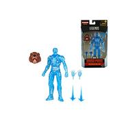 Marvel Hasbro Legends Series, Action figure Iron Man Hologram alta 15 cm con design e articolazioni di alta qualità, include 2 accessori e 1 elemento “crea un personaggio”, Multicolore