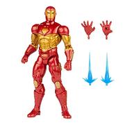 Marvel Hasbro Legends Series, Action figure Iron Man Modular alta 15 cm, include 4 accessori e 1 elemento “crea un personaggio”, con design e articolazioni di alta qualità