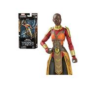 Marvel Hasbro Legends Series, Black Panther: Wakanda Forever, Okoye, Action Figure del MCU da 15 cm, 2 Accessori, 1 Parte Build-a-Figure, Multi, F3677