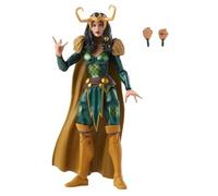 Marvel Hasbro Legends Series Loki Agent of Asgard 6-inch Retro Packaging Action Figure Toy, 2 Accessories, multicolore