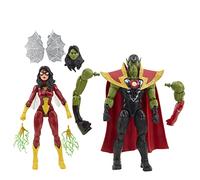 Hasbro Marvel Legends Avengers Serie Skrull Queen e Super-skrull