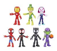 Marvel Hasbro, Spidey e i Suoi Fantastici Amici, Action Figure di Eroe, Action Figure da 10 cm, Giocattoli di Supereroi, 1 pezzo, modello in assortimento