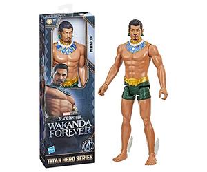 Marvel Hasbro Studios Black Panther: Wakanda Forever, Titan Hero Series, Action Figure Giocattolo di Namor in Scala da 30 cm, per Bambini e Bambine dai 4 Anni in su, Multi, F4147