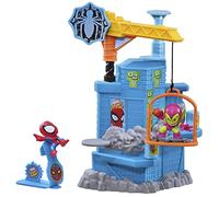 Marvel Stunt Squad Game Set Crane Smash Figure Multicolor Bambini