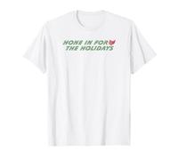 Marvel Hawkeye Christmas Hone In For The Holidays Text Maglietta