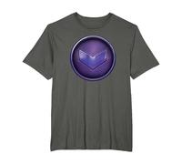 Marvel Hawkeye Kate Bishop Purple Logo Maglietta