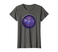Marvel Hawkeye Kate Bishop Purple Logo Maglietta, Donna, Asfalto, L