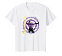 Marvel Hawkeye Kate Bishop su Target Maglietta, Bambini, Bianco, 2 Anni