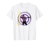 Marvel Hawkeye Kate Bishop su Target Maglietta, Uomo, Bianco, XL