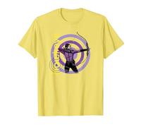 Marvel Hawkeye Kate Bishop su Target Maglietta, Uomo, Limone, 3XL
