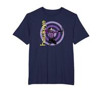 Marvel Hawkeye Kate Bishop su Target Maglietta, Uomo Taglie Grandi, Navy, 6X Tall
