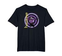 Marvel Hawkeye Kate Bishop su Target Maglietta, Uomo Taglie Grandi, Nero, 2X Tall