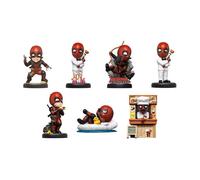 Marvel Hero Box Tower Series Mini Figures Deadpool 8 Cm YuMe Toys