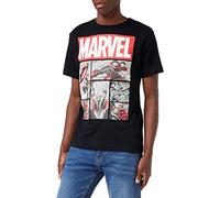 Marvel Heroes Comics, T-Shirt Uomo, Nero (Black Blk), XX-Large