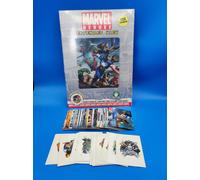 MARVEL HEROES EXTENDED VIEW ALBUM FIGURINE + SET COMPLETO PREZIOSI RARO