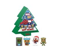 Marvel Holiday 2022 Pocket Pop Vinile Portachiavis 4-pack Tree Holiday Box 4 Cm
