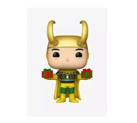 marvel: holiday - pop funko vinyl figure 1322 loki w/sweater (mt) 9cm ga excl