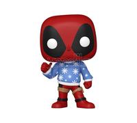 Marvel Holiday Pop Marvel Vinile Figura Deadpool 9 Cm Funko