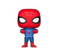 Marvel Comics POP Marvel Holiday Vinyl Bobble-Head Spider-Man (Ugly Sweater)...