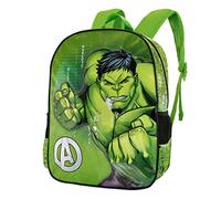 Marvel Hulk Challenge-Zaino Basic, Verde, 31 x 39 cm, Capacità 18.2 L