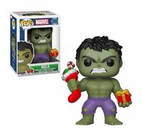 Marvel Hulk Con Calza di Natale 9.5cm Pop Vinile Figura Funko 398