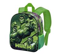 Marvel Hulk Destroyer-Zaino 3D Piccolo, Verde, 26 x 31 cm, Capacità 8.5 L