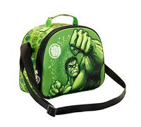 Marvel Hulk Fist-Porta Merenda 3D, Verde, 25.5 x 20 cm
