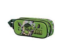 Marvel Hulk Greenmass-Astuccio 3D Doppio, Verde, 22 x 9.5 cm