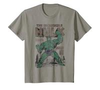 Marvel Hulk The Incredible Hulk Monster Unleashed Maglietta, Bambini, Ardesia, 2 Anni