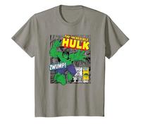Marvel Hulk The Strongest of all Maglietta, Bambini, Ardesia, 8 Anni