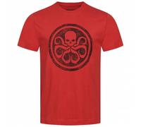 MARVEL HYDRA Agents of S.H.I.E.L.D. Uomo T-shirt FBMTS672RED rosso S