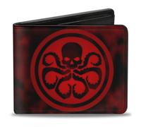 Marvel Hydra Logo Con Fumo Portafogli