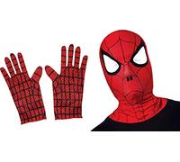 Rubies - Marvel Kit Accessori Spiderman con Passamontagna e Guanti, Taglia Unica