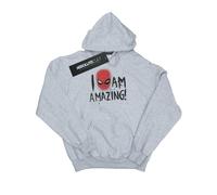 Marvel I Am Amazing Felpa con Cappuccio Uomo Ragno Ragazze (BI47673)