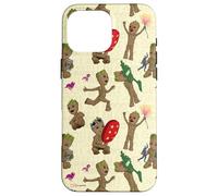 Marvel I Am Groot Guardiani della Galassia Groot Play Pattern Custodia per iPhone 16 Pro Max