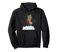 Marvel I Am Groot Guardians of the Galaxy Snow Day Groot Felpa con Cappuccio