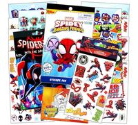 Marvel Il pacchetto di adesivi Disney per bambini include adesivi Spidey, adesivi premio e altro (set di adesivi Spiderman)