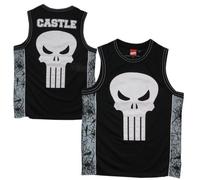 Marvel il Punitore Frank Castle Teschio Maglia Canottiera