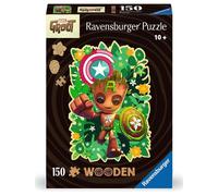 Marvel In Legno Jigsaw Puzzle Groot (150 Pezzi) Ravensburger