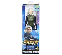 Marvel Infinity Guerra Titan Hero Serie Black Widow con porta Titan Hero Power FX