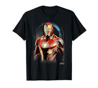 Marvel Infinity War Iron Man Digital Profile Pose Maglietta