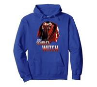 Marvel Infinity War Scarlet Witch Profile Felpa con Cappuccio, Unisex per Adulti, Blu Reale, M