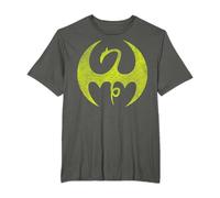 Marvel Iron Fist Distressed Dragon Logo Maglietta