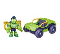 Hasbro Marvel, Iron Man e i Suoi Fantastici Amici, Iron Hulk, Action Figure e Veicolo Giocattolo