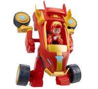Hasbro Marvel, Iron Man e i Suoi Fantastici Amici, Armatura Mech e Veicolo 2 in 1, Set con Action Figure e Veicolo Giocattolo