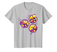 Marvel Iron Man And His Awesome Friends Ironheart Trio Maglietta, Bambini, Argento, 3 Anni