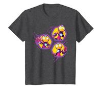 Marvel Iron Man And His Awesome Friends Ironheart Trio Maglietta, Bambini, Grigio Scuro, 10 Anni