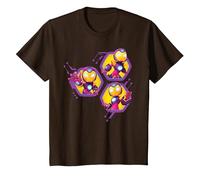 Marvel Iron Man And His Awesome Friends Ironheart Trio Maglietta, Bambini, Marrone, 3 Anni